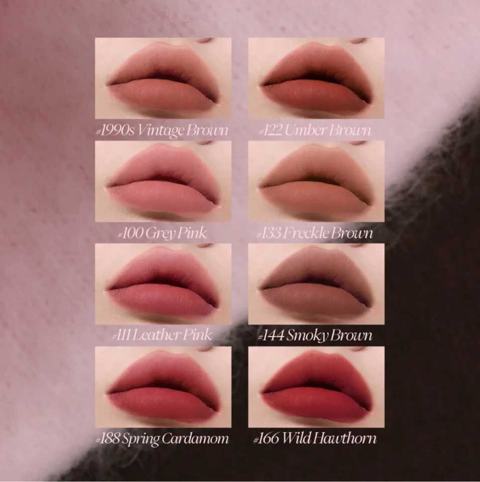 JOOCYEE Lipstick Velvet Matte Smooth Light NonStick Cup NonFading LowSaturation Longlasting HighCoverage Lip Makeup 3g W251027