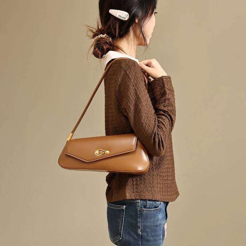 Korean Style Retro Lock Clutch Underarm Bag For Women Gilrs Versatile Single Shoulder Crossbody Small Square Phone Bags Suotong1027