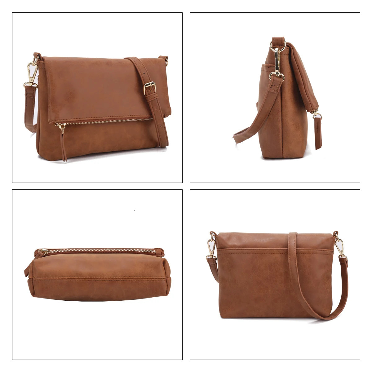 Shoulder Bag for woman Solid Fashion Crossbody Bags Minimalist PU Leather For Work CT30080 251014