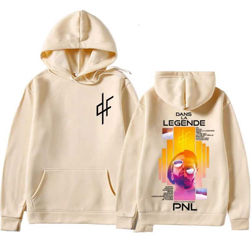 French Rap PNL Le Monde Chico Album Print Hoodie Mens Clothing Y2k Harajuku Hip Hop Hoodies Oversized Cozy Teenagers Sweatshirts W251027