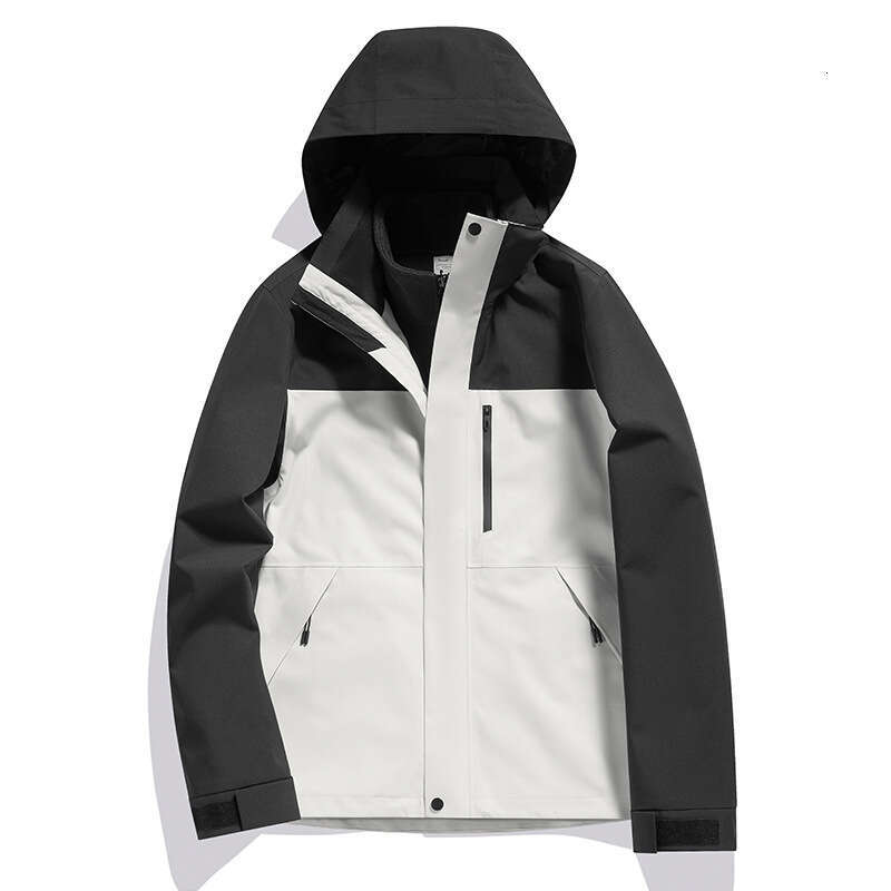 3-In-1 Jacket For Men And Women, Winter Two-Piece Set, Detachable, Windproof, Waterproof, Warm, Thickened, Skiing