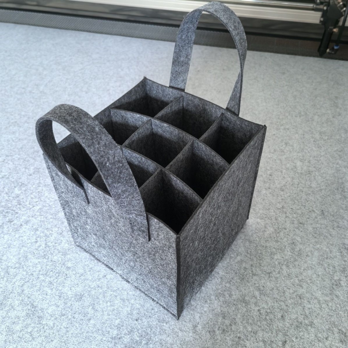 Felt wine bag, non-woven fabric, thickened bottled red wine gift bag, handbag bag, customized wine packaging bag