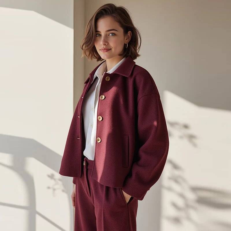 winter jacket women Coats Autumn New Chic Loose Long-Sleeved Warm Jackets Fashion Joker Elegant Women's Street Youth Outerwear