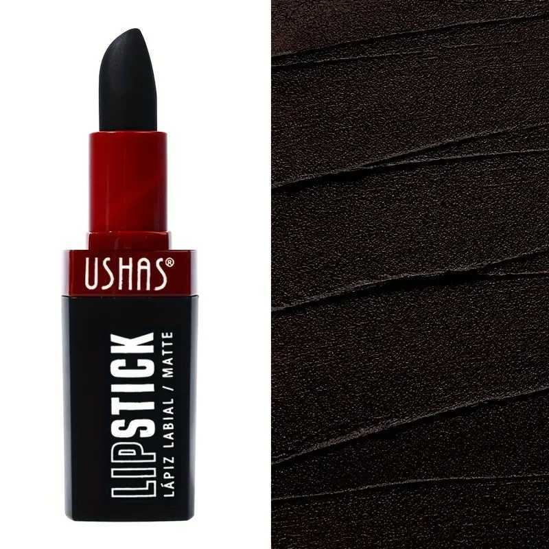 Black Lipstick Waterproof Velvet Matte Long Lasting Lip Gloss Christmas Halloween Party Lip Makeup Tint Moisturizing Cosmetics W251027