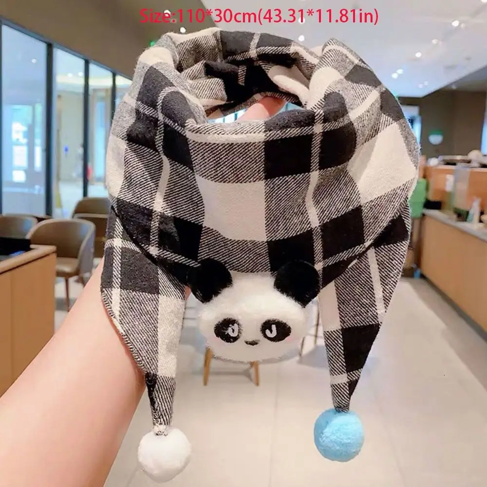 110 Years Old Winter Cotton Kids Winter Scarf Cute Warm Children Neck Warmer Soft Windproof Knitted Scarves for Baby Boys Girls 251027