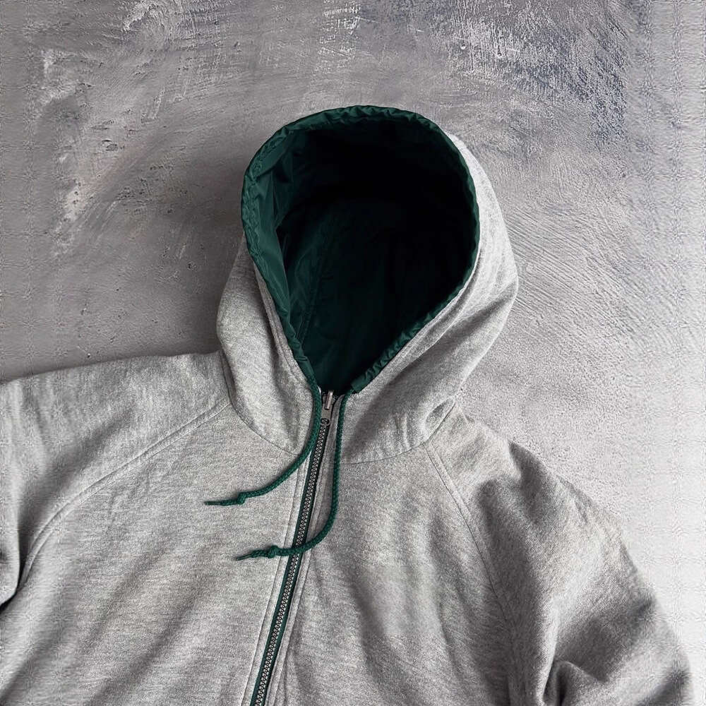 2025 Autumn Winter New Men's Fashion Hooded Long Sleeve Zipper Reversible Jacket Coat