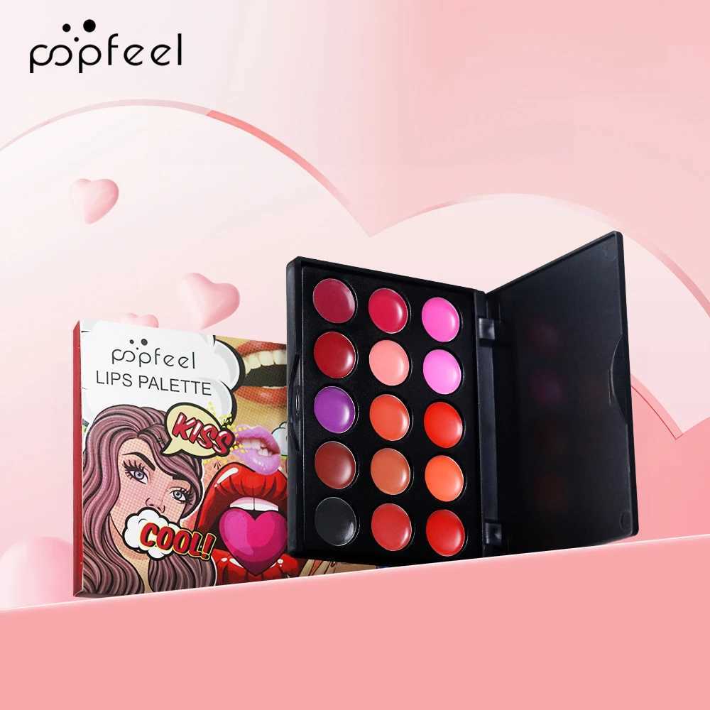 POPFEEL 5Color Moisturizing Liquid Lipstick Palette LongLasting EasytoApply Portable Mini Travel Lip Gloss and Lipstick W251027