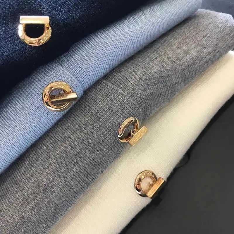 Knitted Sweater Women Cardigans New Long Sleeve ONeck White Knit Sweater Cardigan Women Tops Knitwears Sueters De Mujer Q1089T251027