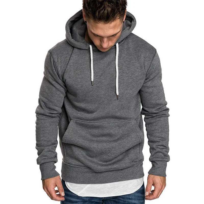 Spring and Autumn Mens Sportswear Long Sleeve Jacket Hoodie Zipper Closed Jacket Mens Hoodie Sportswear Slim Fit Mens Clothin W251027