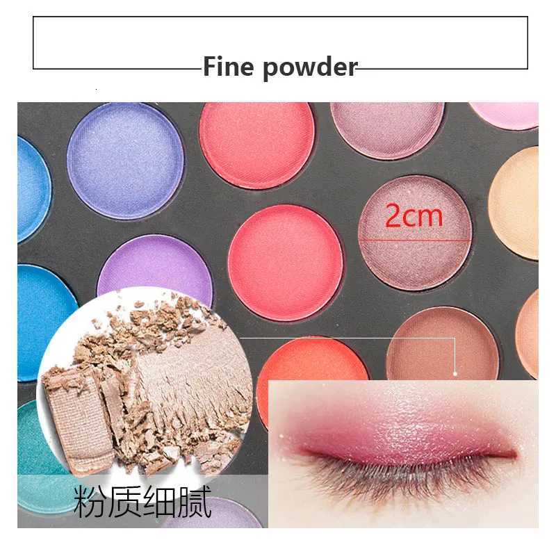 120 Colors Eyeshadow Palette Set Free Shiping Waterproof sweatproof Matte Eye Shadow Glitter for eyes Shimmer Makeup for womenXJ251027
