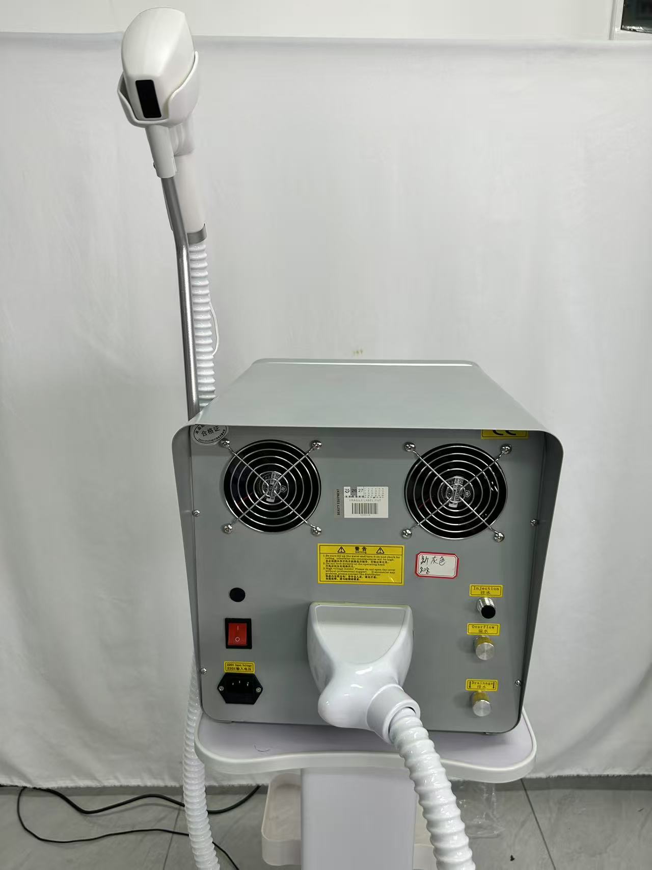Professional Diode Laser Hair Removal Machine Ice Cooling System Permanent Painless Hair Reduction Device For Face Body Bikini Areas