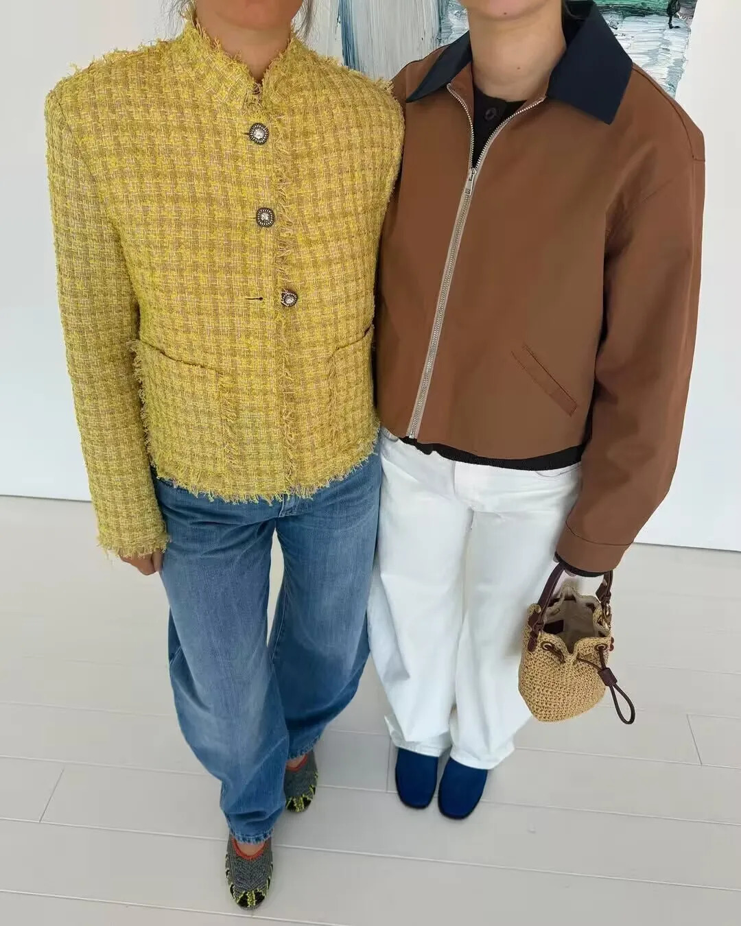 Autumn Winter Elegant Woolen Coat For Women Tassel n Fashionable ONeck Sweet Yellow Tweed Jackets Korean Style Coats 251027