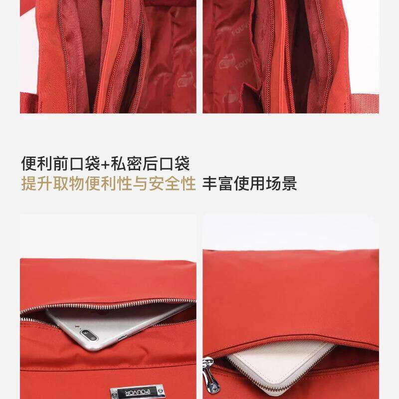 Fouvor Women's Crossbody 2025 New Commuter Waterproof Canvas Handbag Square Elegant Casual Small Female Shoulder Bag 2941-11