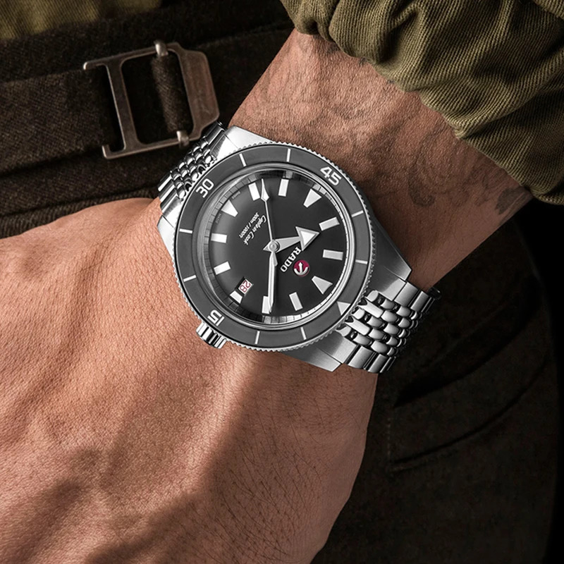 Precision Steel Strap With Substitute No5Green Water GhostSky Eagle Series Curved Interface Stainless Watch Chain 22mm 251027