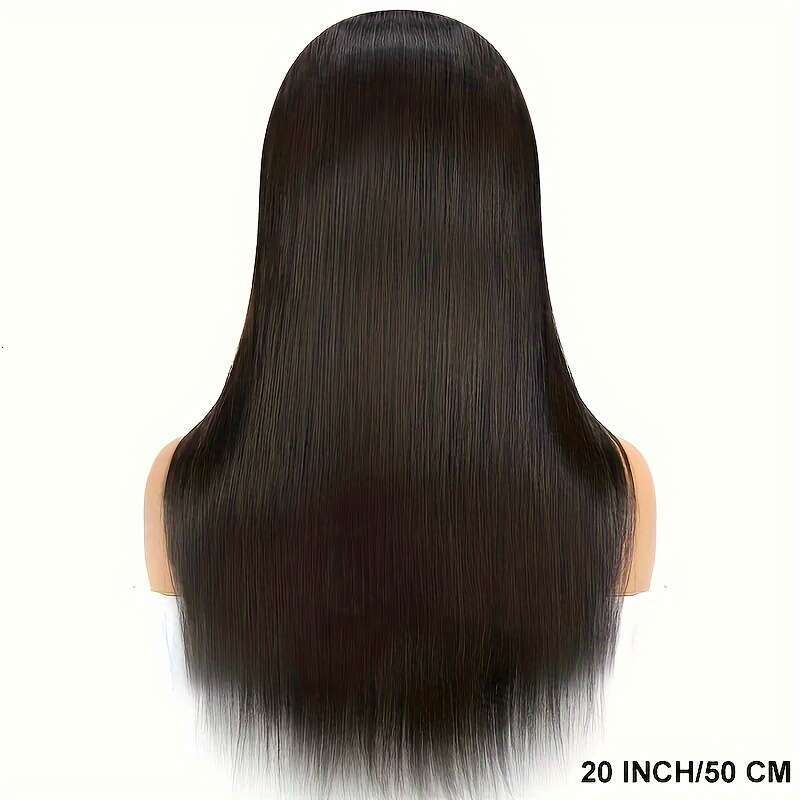 Human Hair Plucked 200% Density Pre Cut Lace Free Part Glueless And Go Wig HD Straight 4X4 Wig Human Hair Real No Glue Ready To Wear Wigs For Women