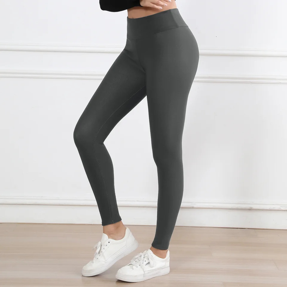 Autumn Winter Warm Fleece Women Leggings Of Female Skinny Velvet High Waist Prevent Cold Leggings Thermal Casual Pants 251027