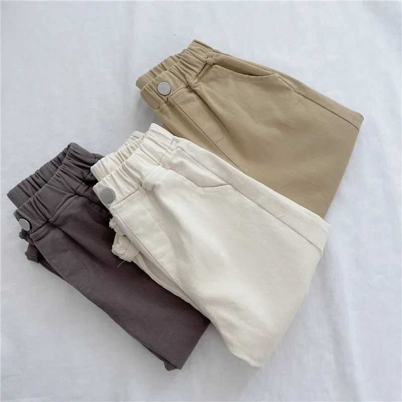 KoreanStyle Kids Slacks Boys Girls Autumn Spring Pants Trendy Foreign Fashion TrousersT251027