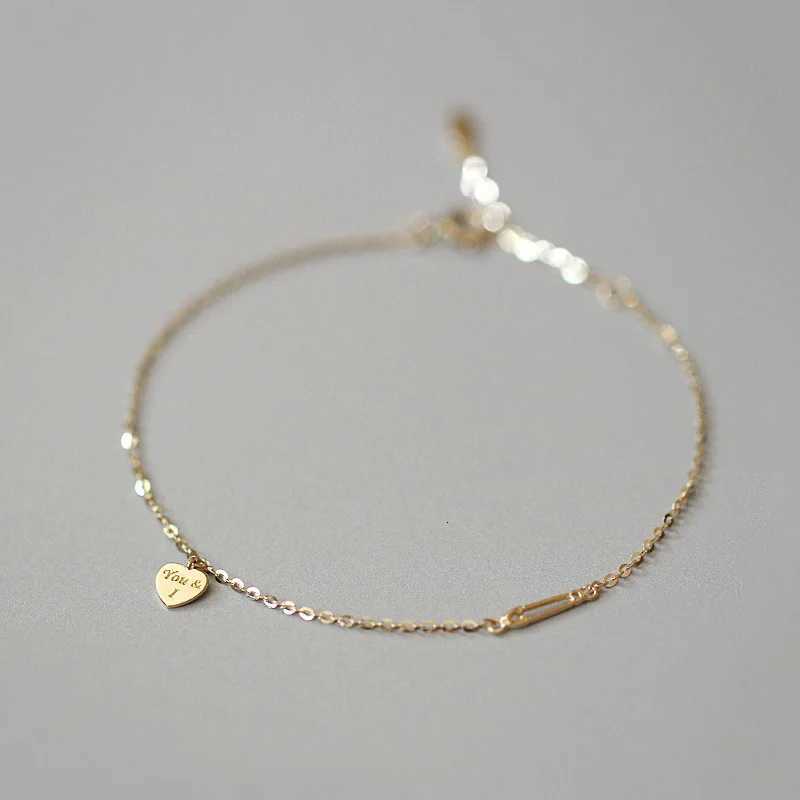 SOFTPIG Real 925 Sterling Silver 14K Gold Plated Charm Bracet For Fashion Wen Wedding Minimalist ic Fine JewelryW251027