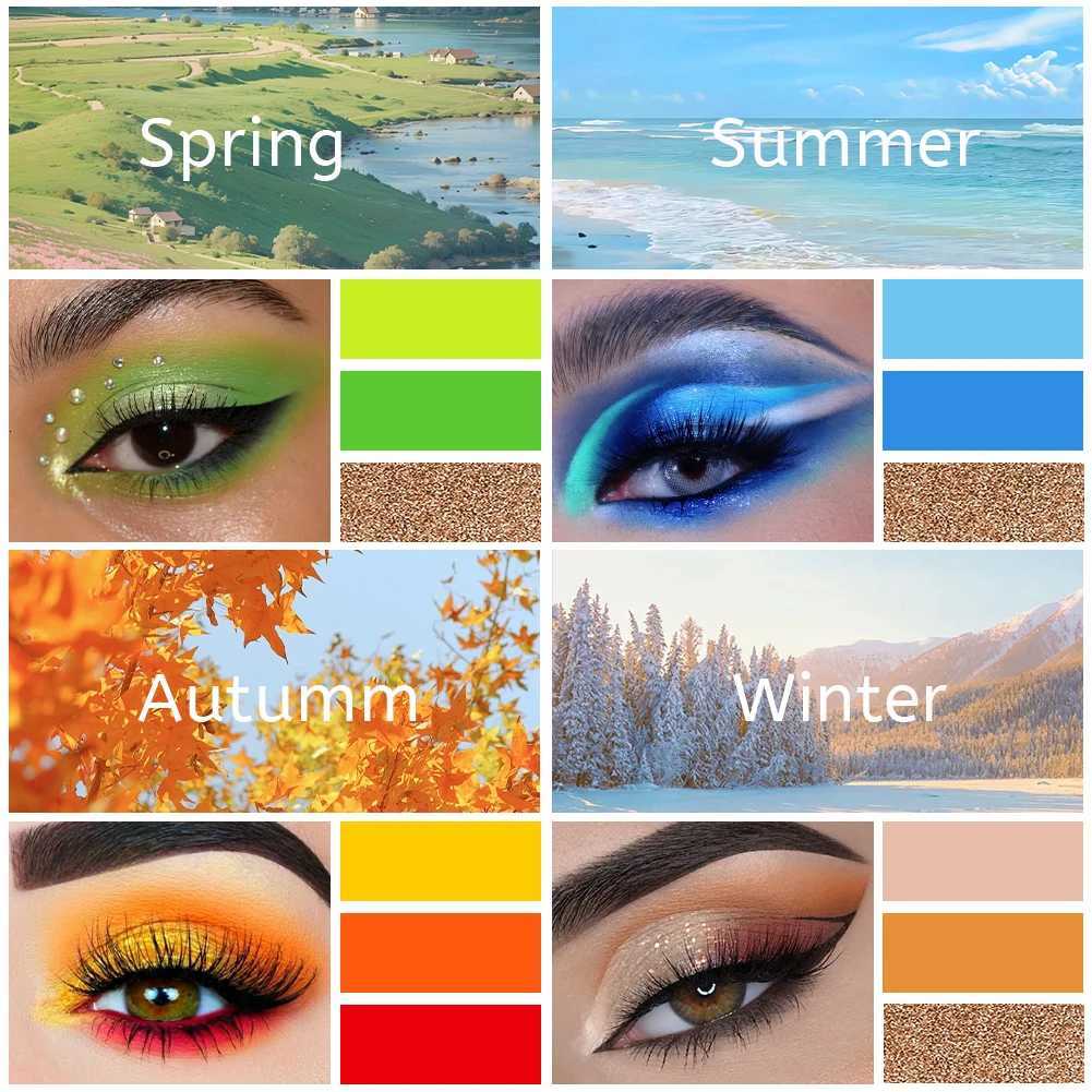 72 Color Eyeshadow Palette Color Board Shimmer Matte Nude Natural All In One CarnivalMardi GrasMasquerade Makeup CosmeticsXJ251027