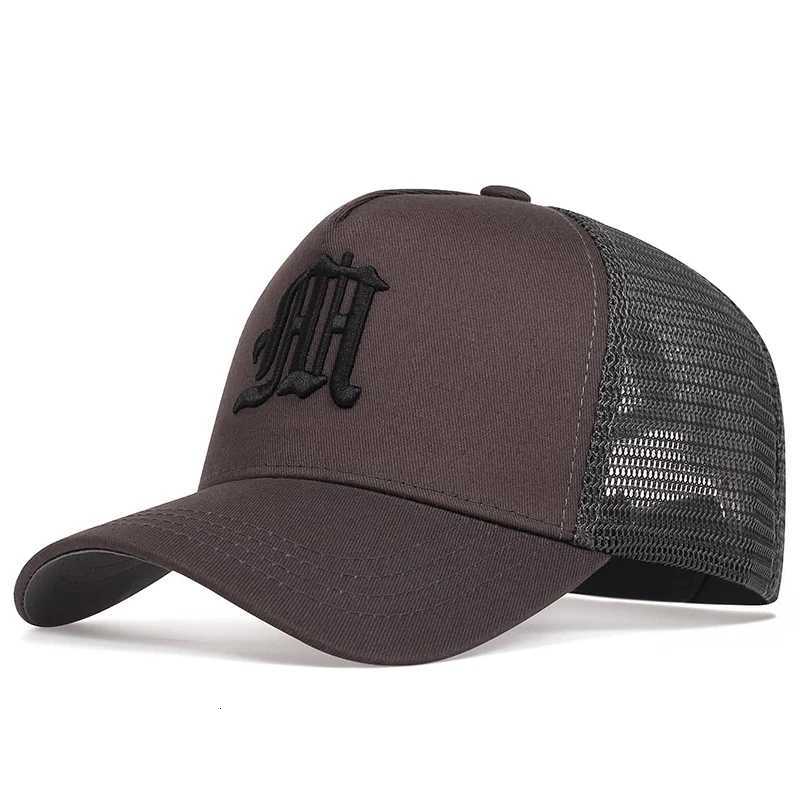 Unisex Gothic Letter Embroidery Baseball Net Caps Spring and Summer Outdoor Adjustable Casual Hats Sunscreen HatW251027