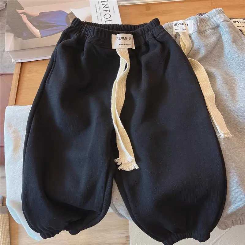 Summer New Children Korean Antimosquito Pants for Boys and Girls Baby Outside Sports Pants Boys Pants 17Y Kids ClothesT251027