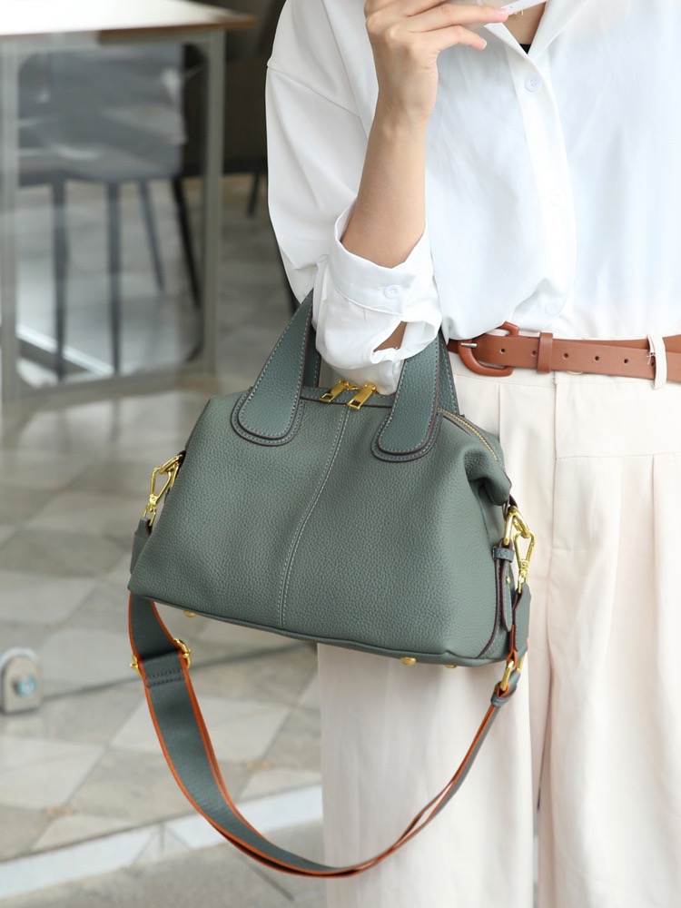 CCCKA underarm TOGO cowhide French tote 2025 new fashion large capacity portable one-shoulder leather bag for women