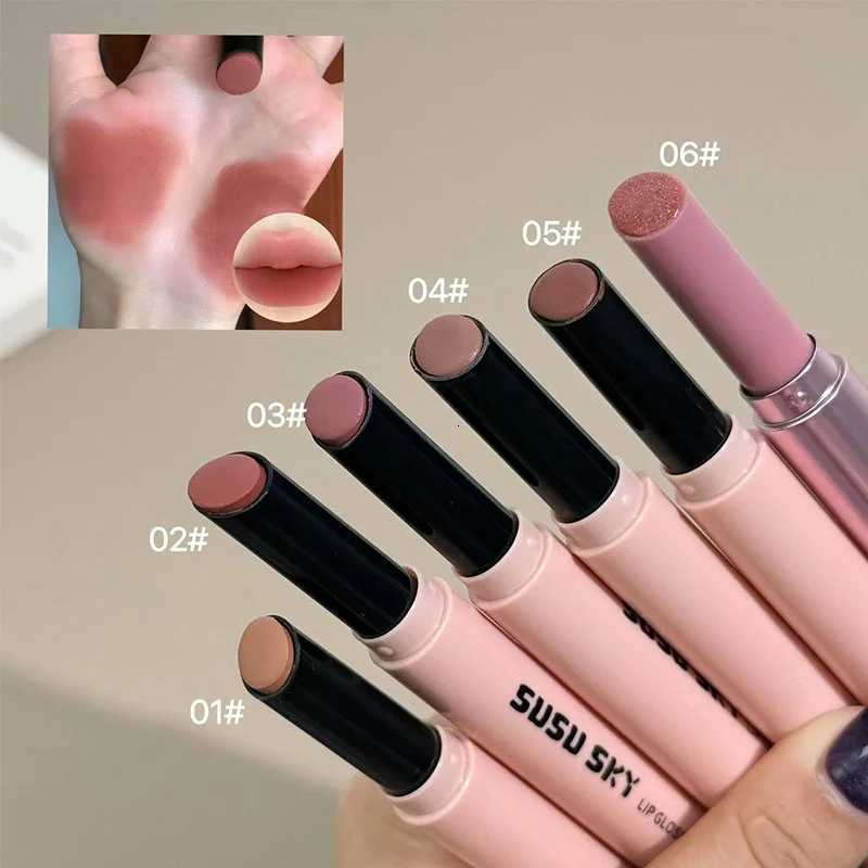 Pc Moisturizing Velvet Matte Lipstick Hazelnut Mousse Long Waterproof Light Natural Warm Brown Red Toned Lip Tint Make Up Stain W251027