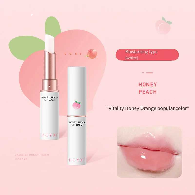 Peach doe lip balm warm lipstick lasting moisturizing light lines moisturizing nongreasy lip lipstick W251027
