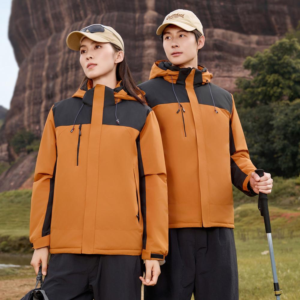 Detachable Graphene Hood Premium Down-Filled Jacket in 7 Colors JX-Y2566