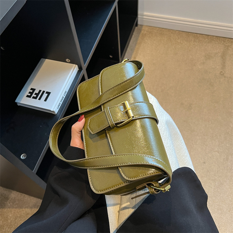 Free shipping designer bag New Trendy Fashion Casual Shoulder Underarm Bag for Women Autumn Winter Textured Crossbody Small Square Bag