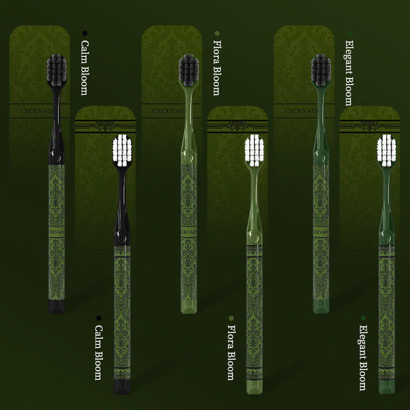 CXCK new Senlv soft bristled toothbrush, clean and gum protecting toothbrush, home use, 6-piece light luxury gift box ddmytues