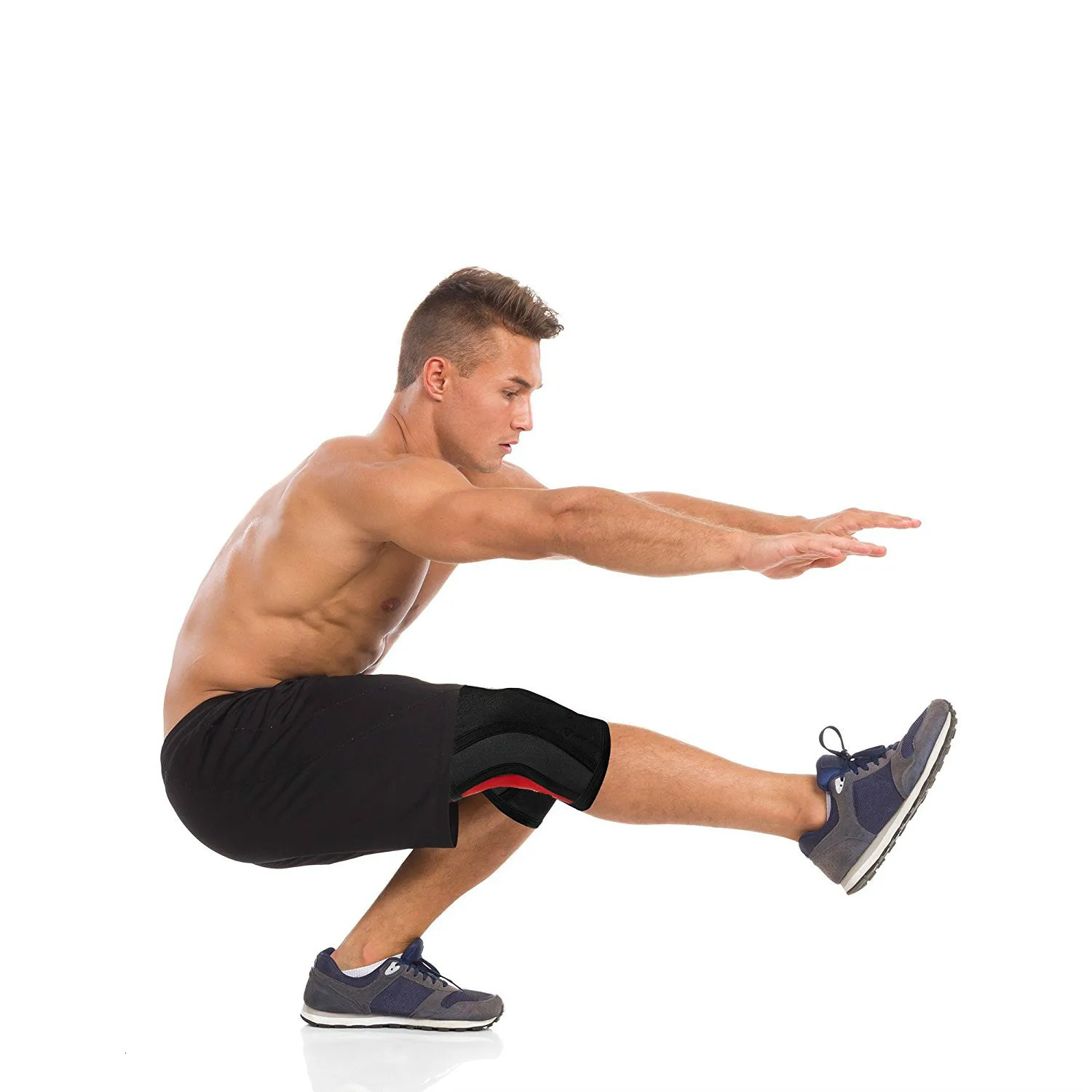 Crossfit Knee Pads Compression 7mm Neoprene Sports Knee Brace Squat Weightlifting Pressured Knee Sleeve Women Men Teens Custom 251023