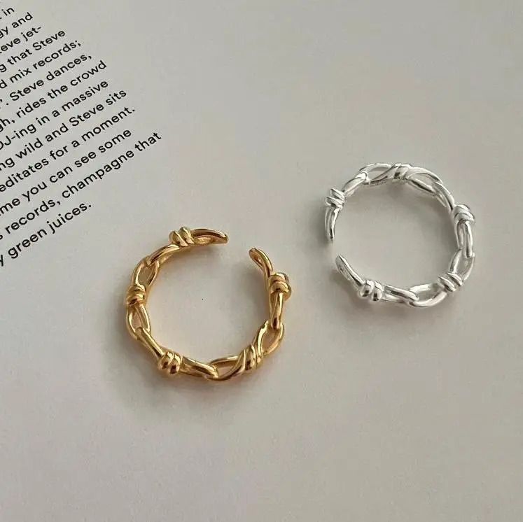 SHANICE S925 sterling silver Chain Ring Set For Women Fashion Boho Weave Braided Rings Party Female Trend Jewelry Gifts 251023