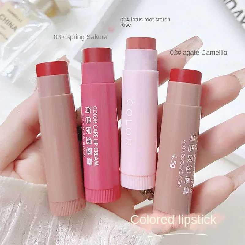 Moisturize Lip Balm Lipstick Hydrate Cute Girl Plump Lip Water Light Lip Glaze Makeup Korean Lipstick Cosmetic 3 Colors Beauty W251027