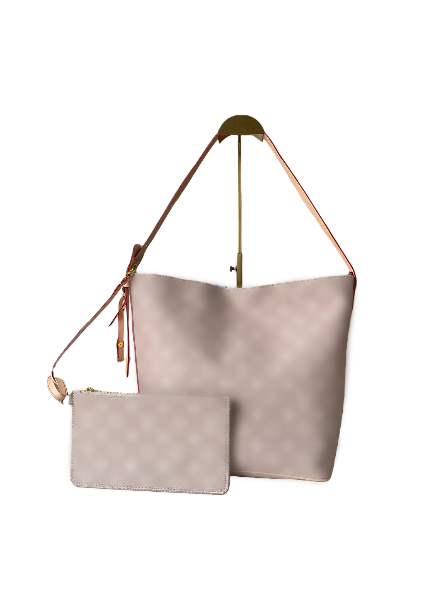 Stylish Genuine Leather Purse with Multiple Compartments & Easy-to-Carry Handle