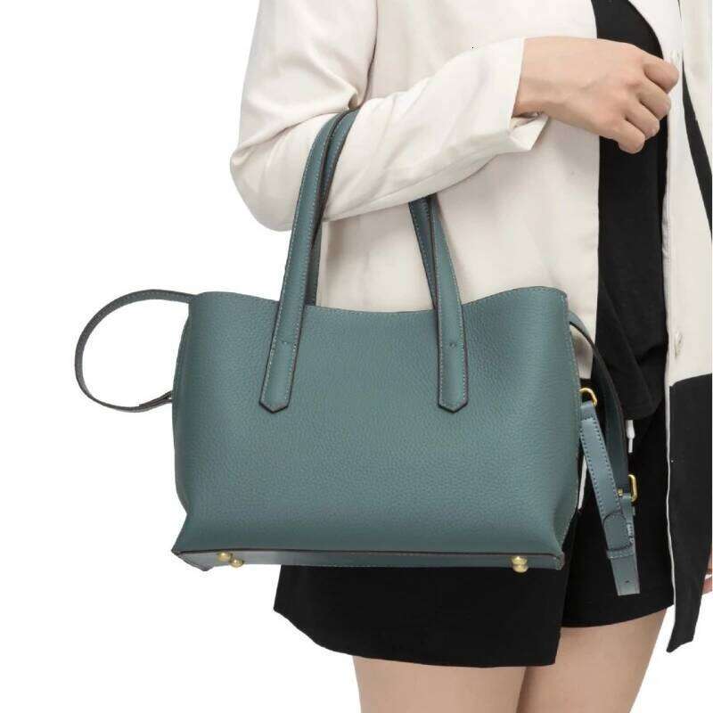 Genuine Leather High Quality Shoulder Female Tote New Designer Handbag For Fashion Women Brand Large Shopper Bag 251027