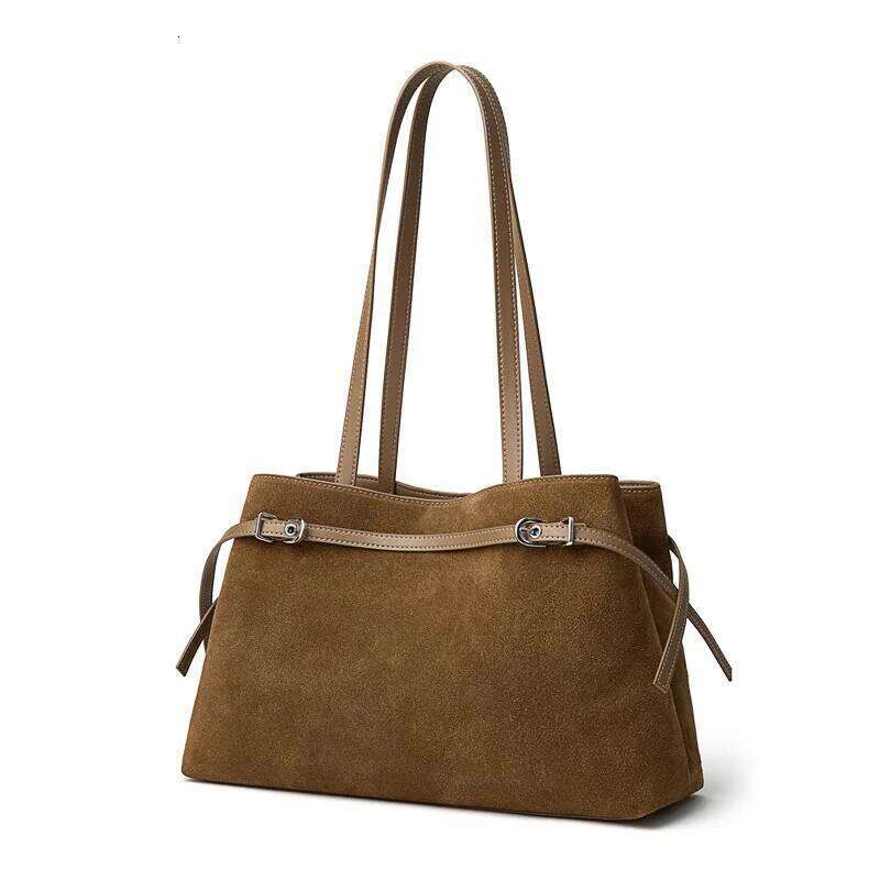 Jonlily Women Genuine Leather Shoulder High Capacity Commuter Bag Female Fashion Handbag Totes Casual Daybag Purse -Kg2080 Suotong1027