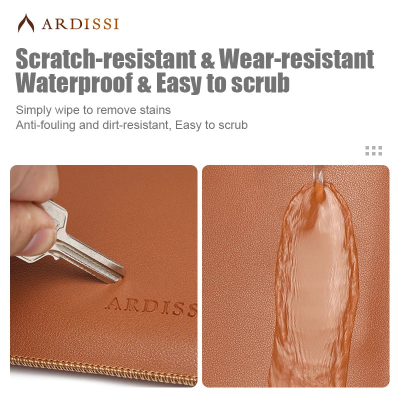 Laptop Sleeve Case Pouch for Mac Book iPad Air M1 M2 13 3 14 2 15 6 16 Pro 12 9 11 Inch Cover Bag Set Vegan Leather 251027