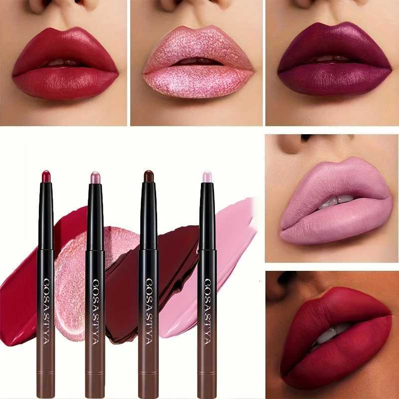 lipstick matte lip crayon highpigment lip liner matte lipstick waterproof longlasting moisturizing lipstick W251027