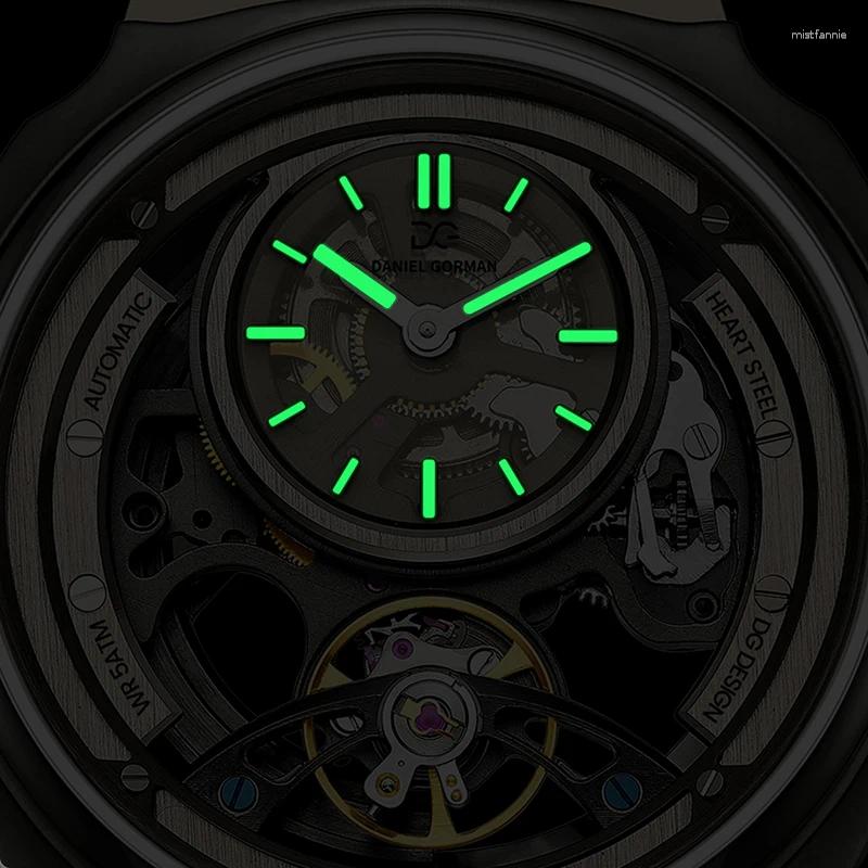 Wristwatches 5 ATM Mechanical Watches Automatic Watch Daniel Gorman Selling 2026 CA Match Gifts Halloween Christmas Friday