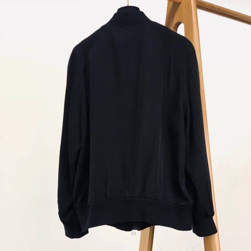 2025 Autumn Early-Season New Product Acetate Baseball Jacket With Smooth And Comfortable Texture