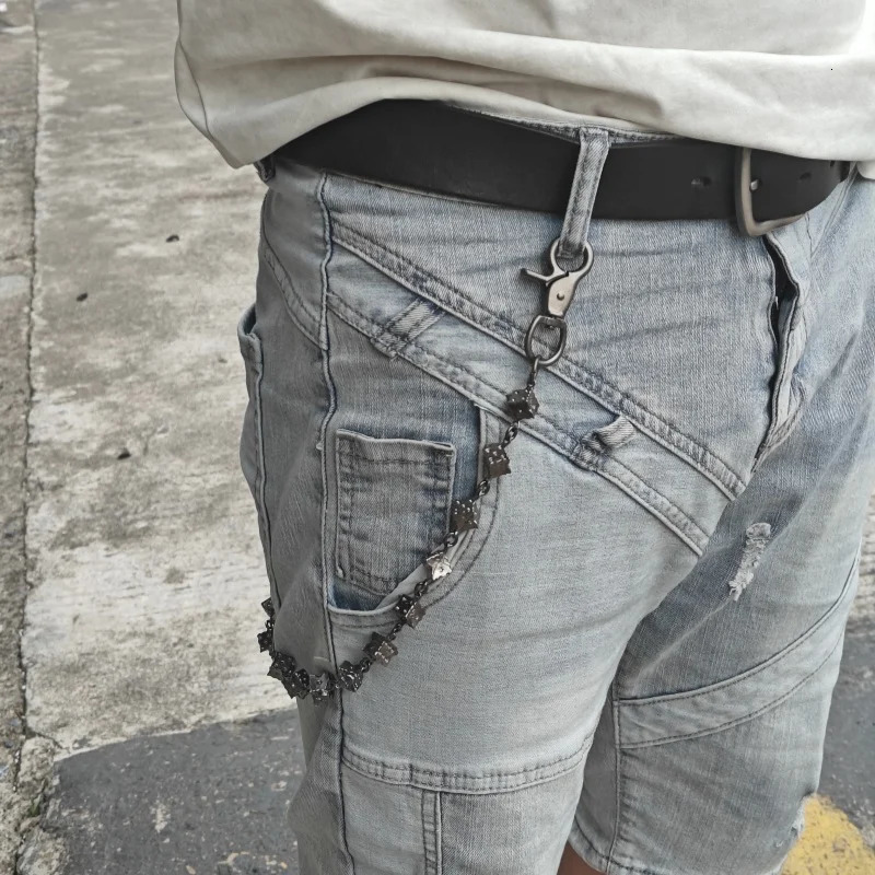 Summer Day Model Snake Body Dice Retro Punk Pants Chain Fashionable Men And Women Ones Waist luxurious Accessories 251024