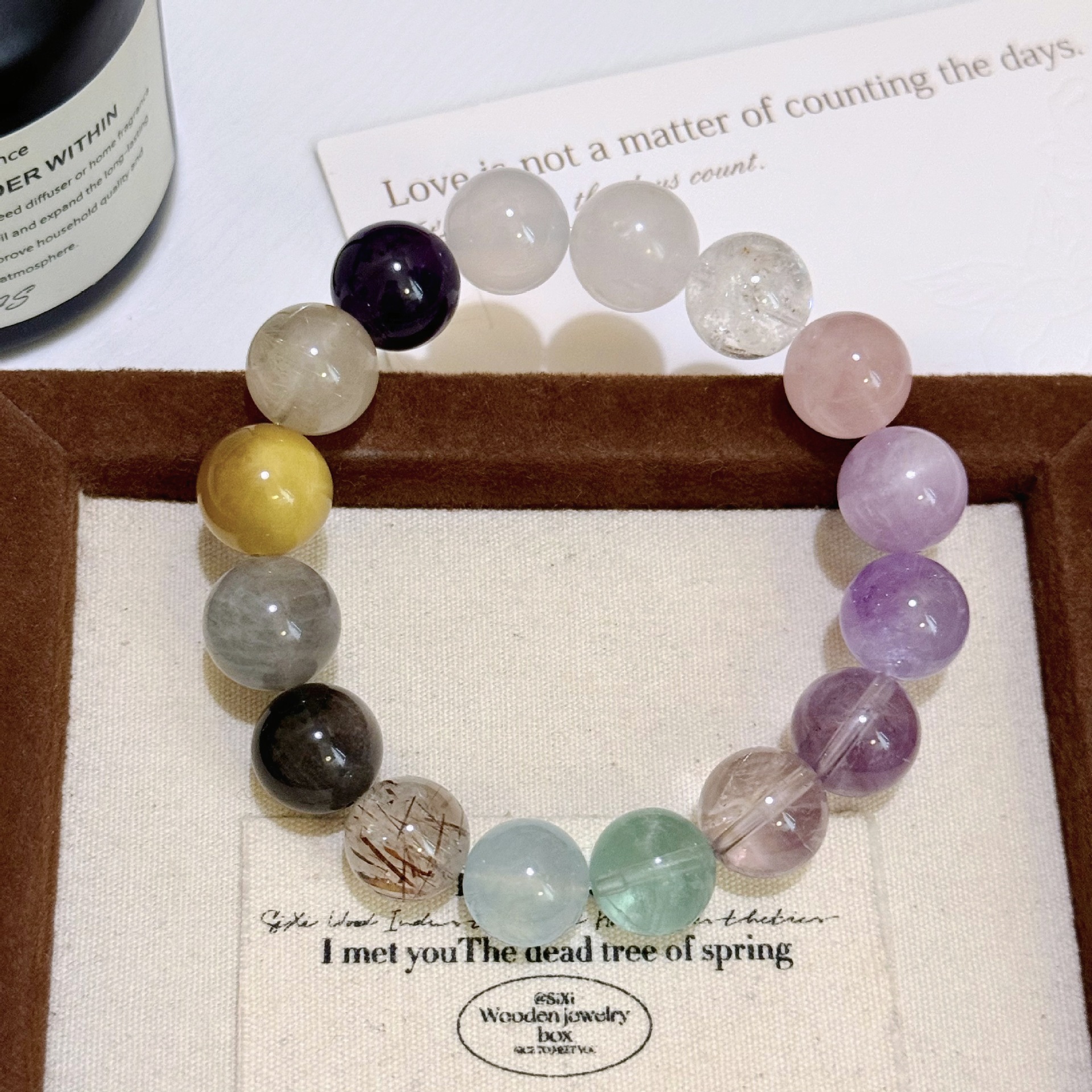 Elegant Dreamy Multi-beaded Crystal Necklace