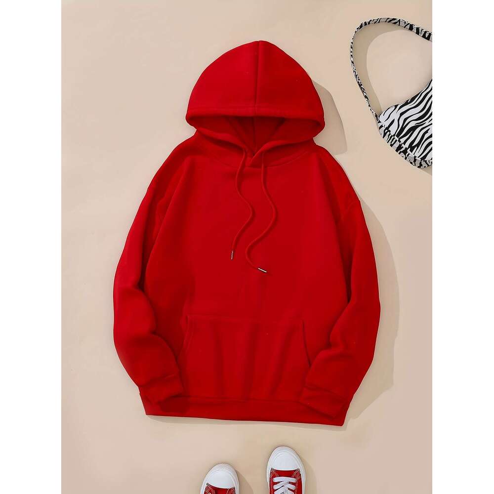 Outer Banks-Inspired Casual Hoodie For Women Alphabet Pattern Print, Personalized Emed Sweatshirt, Polyester Knit Fabric, Hooded, Long Sleeve, Fall/Wi