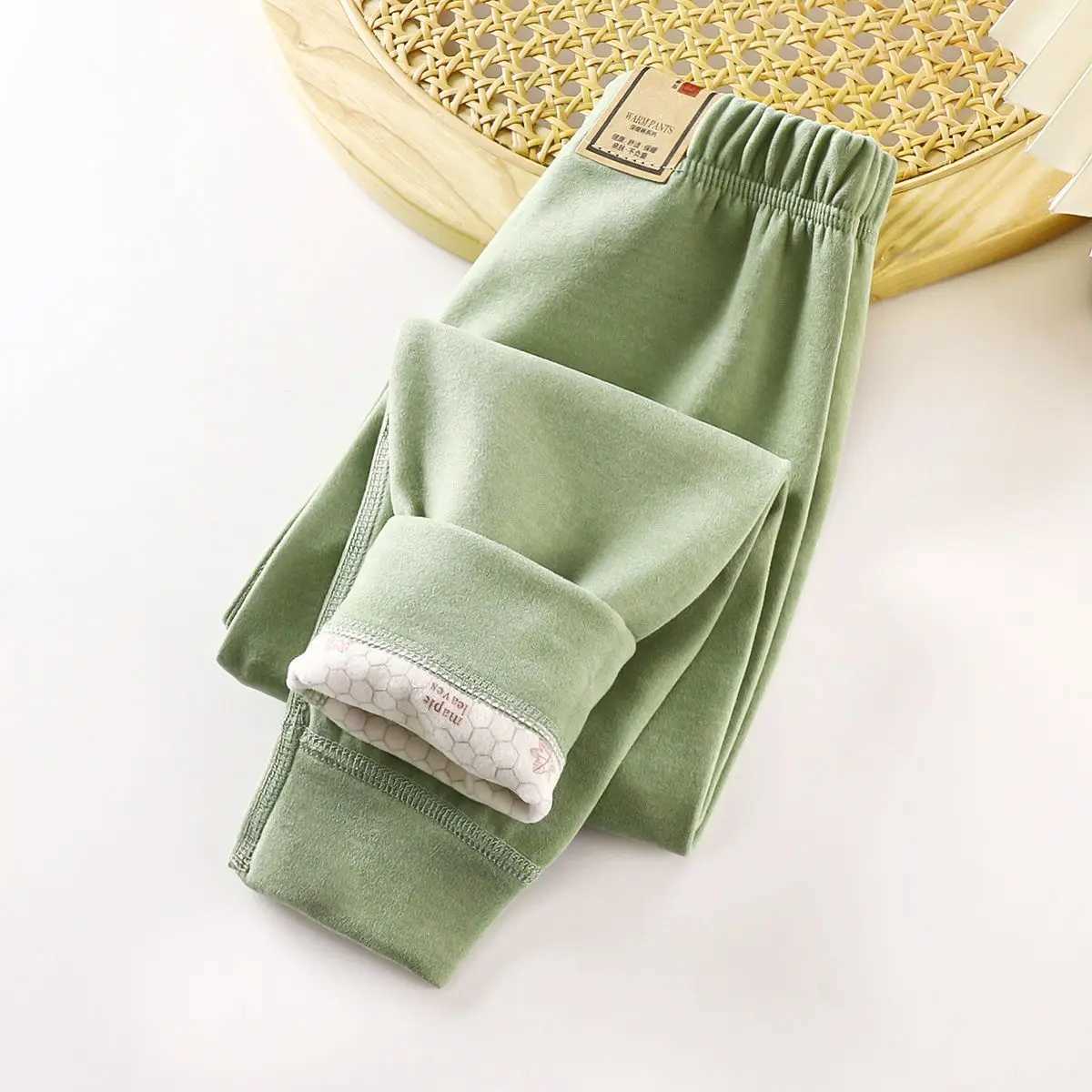 Spring and Autumn Winter Childrens Boys Girls Thin Velvet Autumn Pants Home Pants Single Pants Boys Pants Girls Pants 215yT251027