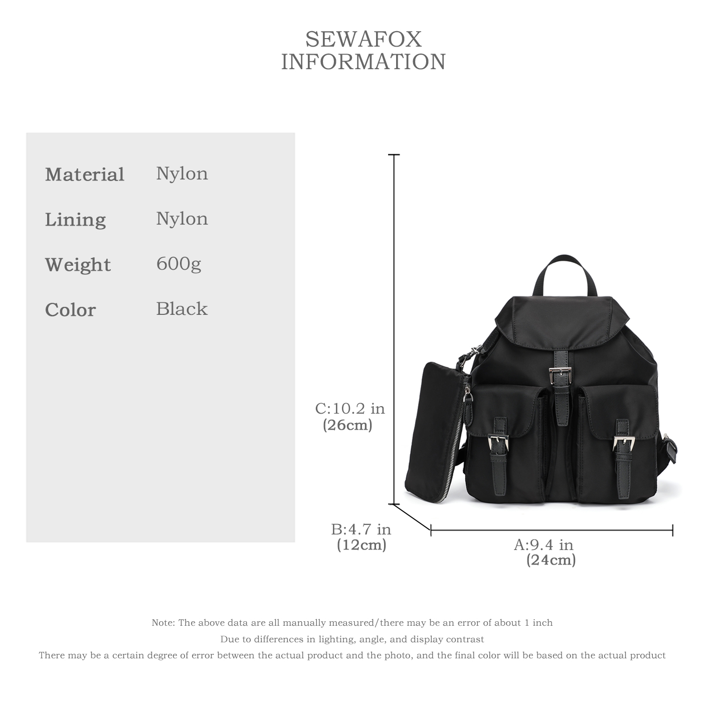Sewafox Women Backpacks Casual Backpacks Travel Backpacks Lightweight Waterproof Commuter Laptop Bags