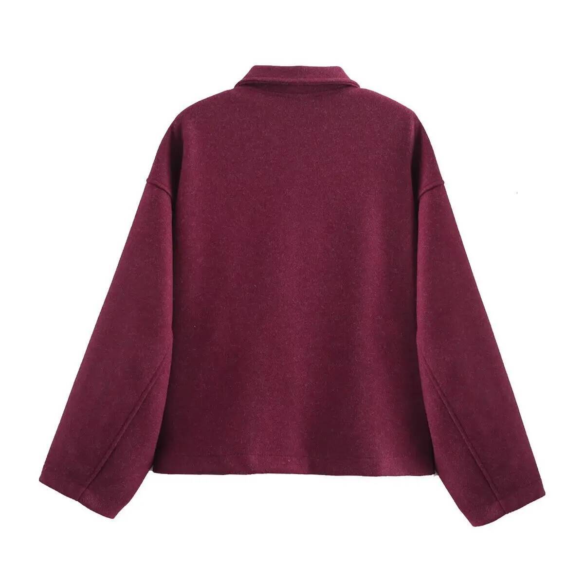 winter jacket women PRINTKAOIR Autumn and Winter Fashion Long-sleeved Zipper Coat New Coats Chic Loose Lapel Warm Street Women's Jackets