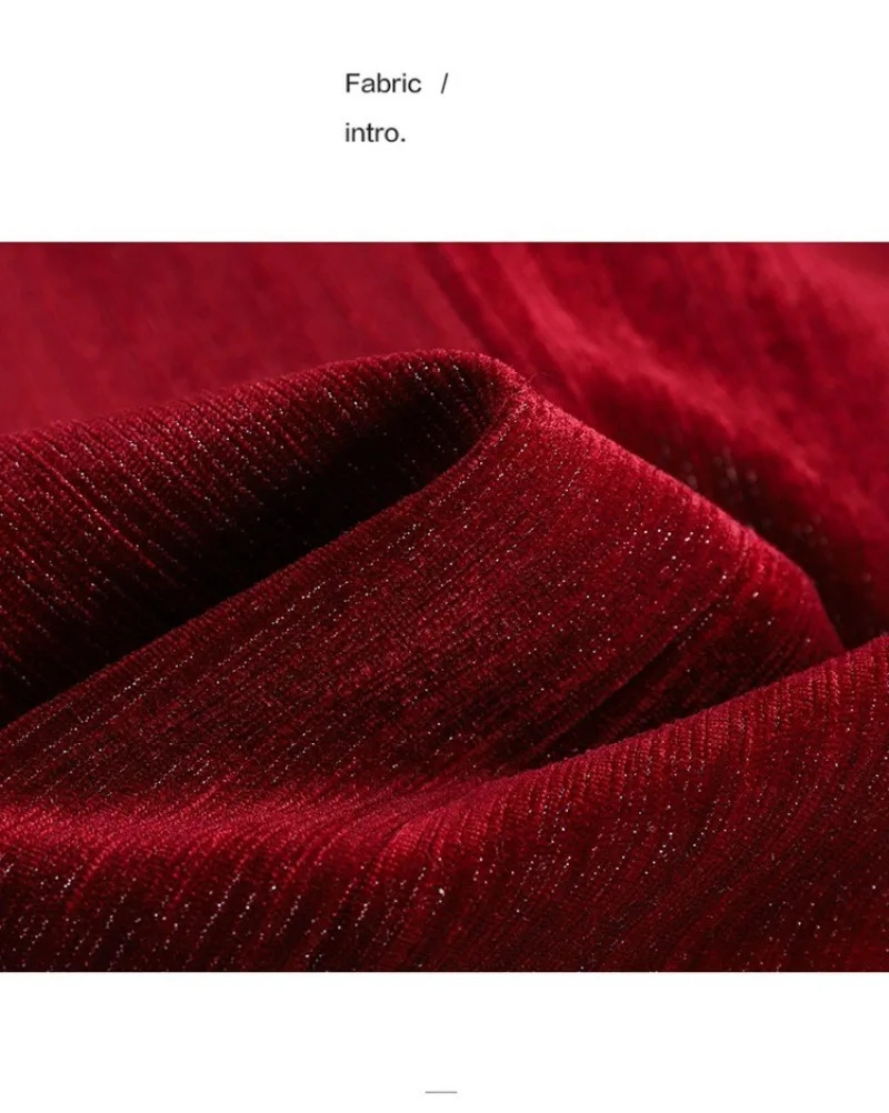 Womens Gold Velvet Blazer Office Lady Spring Autumn Foreign Atmosphere Red Blazers Suit OL Professional Wear 251027