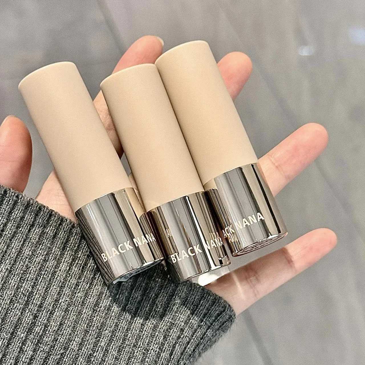 6Ccolors Matte Lipstick Crayon Milky Tea Purple Lip Tint Velvet Sexy Dark Red Lipstick Pen Nonstick Cup Lasting Brighten Makeup W251027