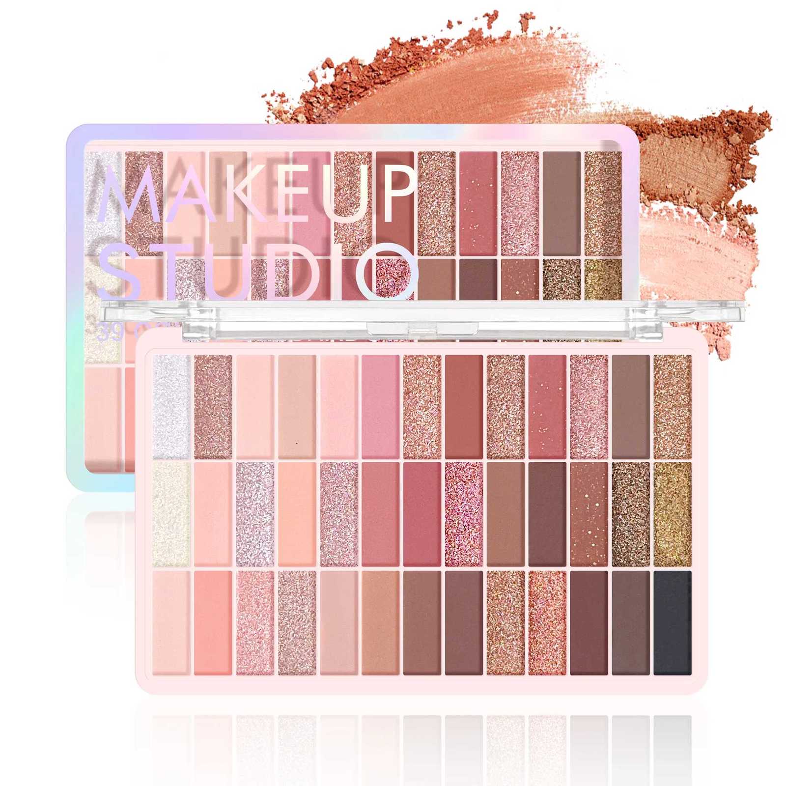 39Color Eyeshadow Disc Stage Makeup Eyeshadow Disc Pearlescent Matte Sequin Fine Flash Eyeshadow DiscXJ251027